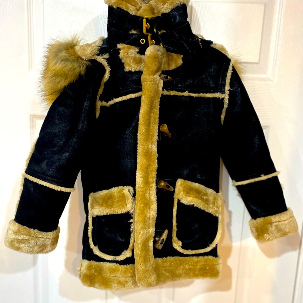 Jordan Craig Shearling Winter Coat